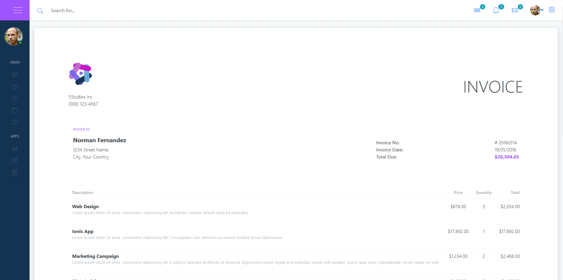 Permits2Go forms screen
